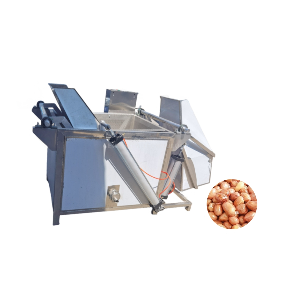 Máquina para freír bocadillos de nueces y frijoles de maní 