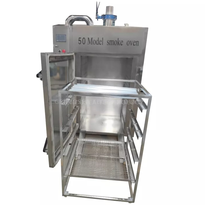 Máquina para ahumar salchichas y carne